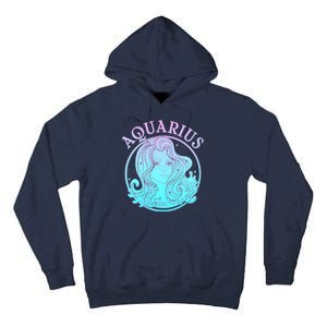 Zodiac Aquarius Lady Tall Hoodie