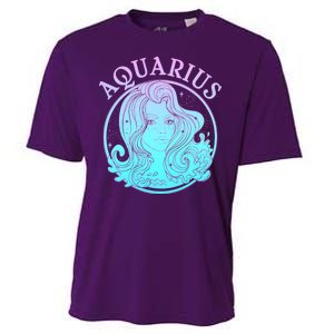 Zodiac Aquarius Lady Cooling Performance Crew T-Shirt