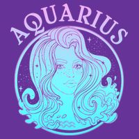 Zodiac Aquarius Lady Cooling Performance Crew T-Shirt