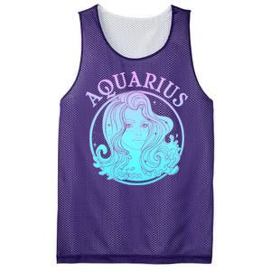 Zodiac Aquarius Lady Mesh Reversible Basketball Jersey Tank