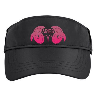 Zodiac Aries Ram Horns Adult Drive Performance Visor