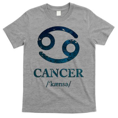 Zodiac Birthday Cancer Vintage T-Shirt