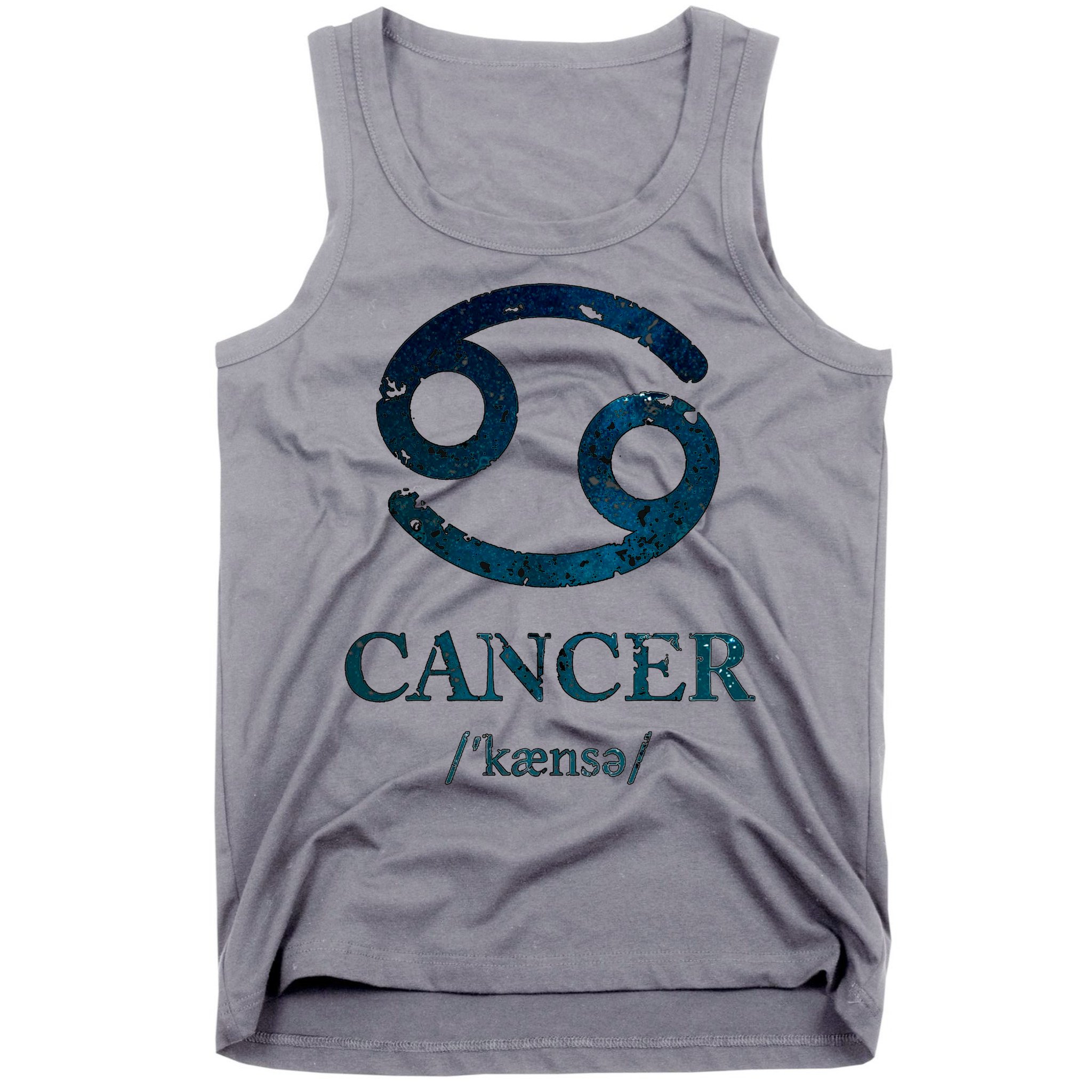 Zodiac Birthday Cancer Vintage Tank Top