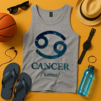 Zodiac Birthday Cancer Vintage Tank Top