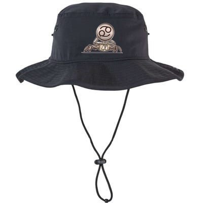 Zodiac Cancer Icon Gem Bucket Hat