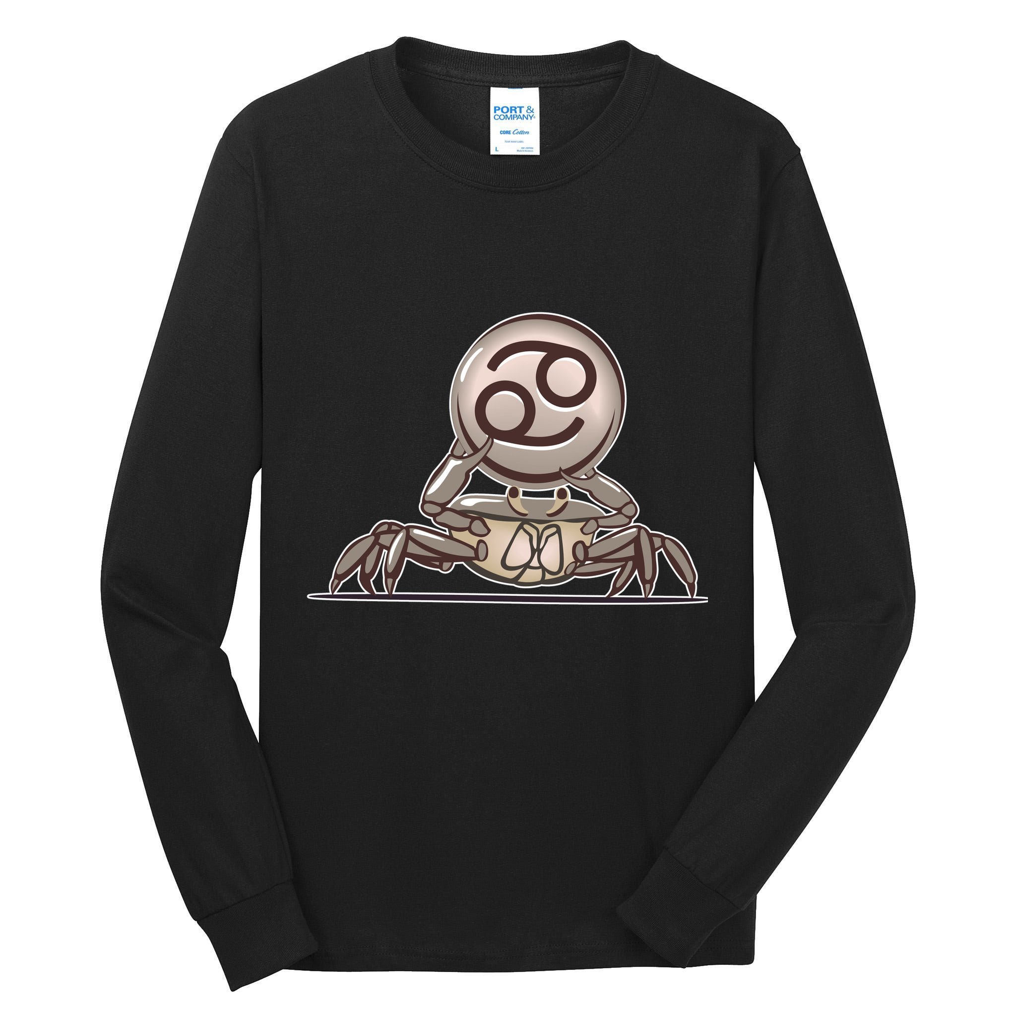Zodiac Cancer Icon Gem Tall Long Sleeve T-Shirt