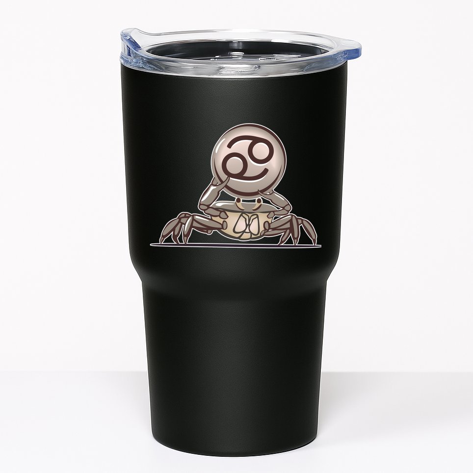 Zodiac Cancer Icon Gem Tumbler