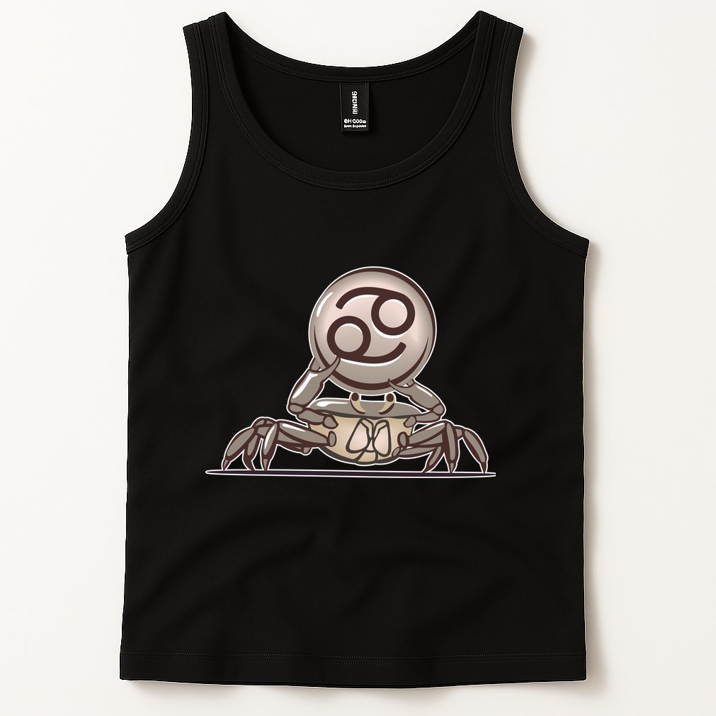 Zodiac Cancer Icon Gem Tank Top
