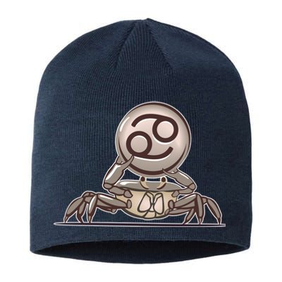 Zodiac Cancer Icon Gem Sustainable Beanie