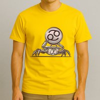 Zodiac Cancer Icon Gem T-Shirt