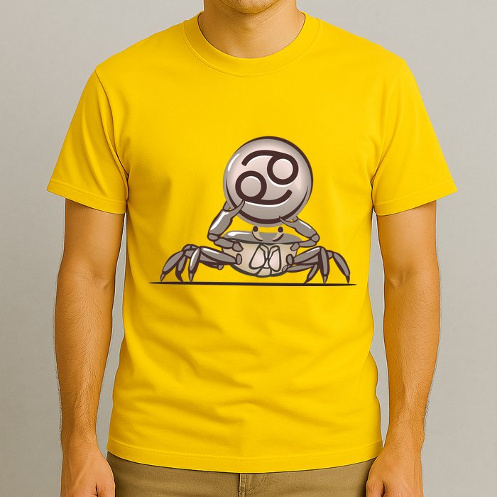 Zodiac Cancer Icon Gem T-Shirt