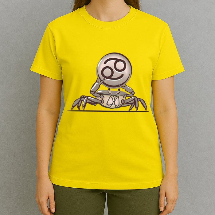 Zodiac Cancer Icon Gem T-Shirt