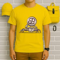 Zodiac Cancer Icon Gem T-Shirt