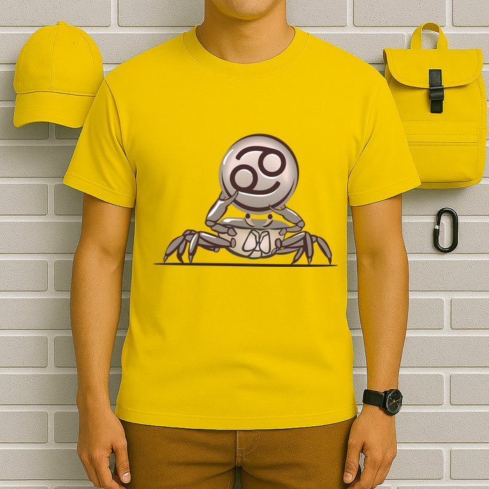 Zodiac Cancer Icon Gem T-Shirt