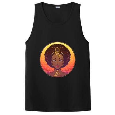 Zodiac Leo African American Black Woman PosiCharge Competitor Tank
