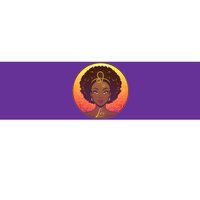 Zodiac Leo African American Black Woman Bumper Sticker