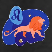 Zodiac Leo Simple Lion Cool Comfort Performance Bucket Hat