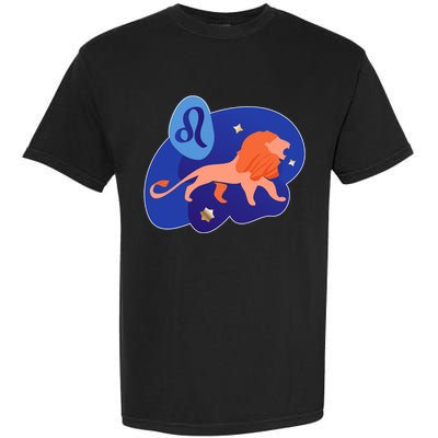 Zodiac Leo Simple Lion Comfort Colors T-Shirt