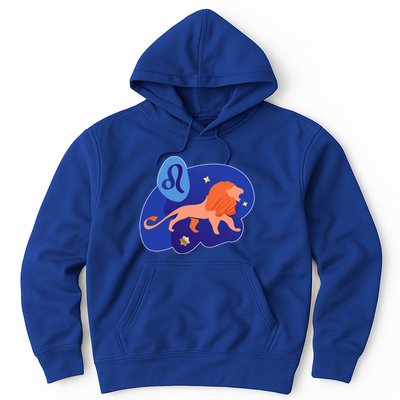 Zodiac Leo Simple Lion Hoodie