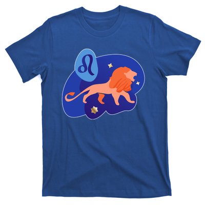 Zodiac Leo Simple Lion T-Shirt