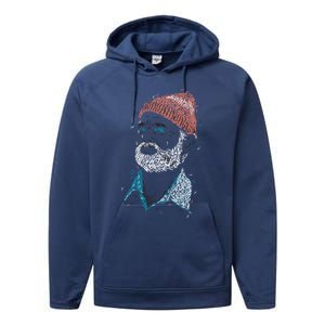 Zissou Of Fish Active Performance Fleece Hoodie