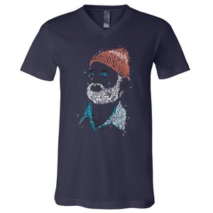 Zissou Of Fish Active V-Neck T-Shirt