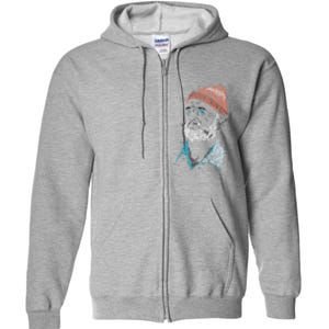 Zissou Of Fish Active Full Zip Hoodie