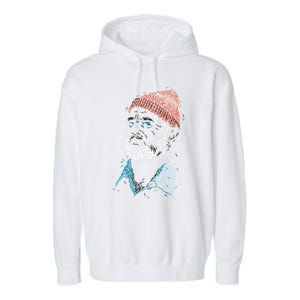 Zissou Of Fish Active Garment-Dyed Fleece Hoodie