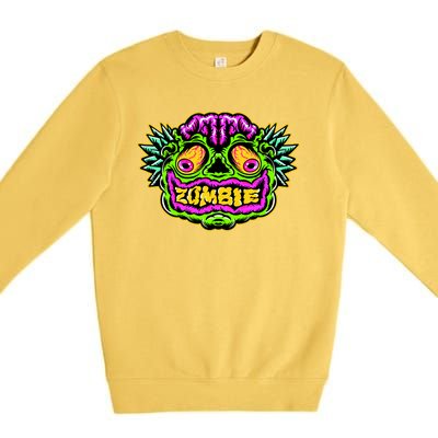 Zombie Premium Crewneck Sweatshirt