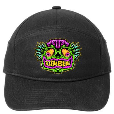 Zombie 7-Panel Snapback Hat