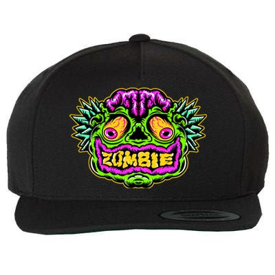 Zombie Wool Snapback Cap