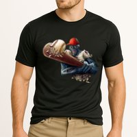 Zombie Baseball Batter Cooling Performance Crew T-Shirt