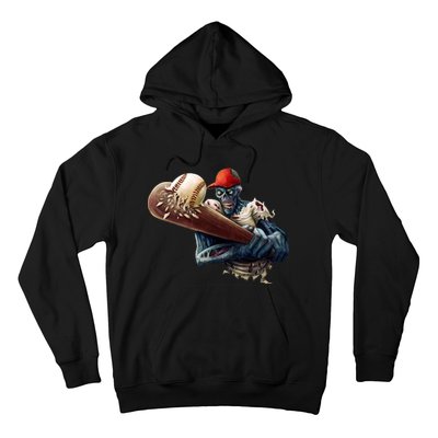 Zombie Baseball Batter Hoodie