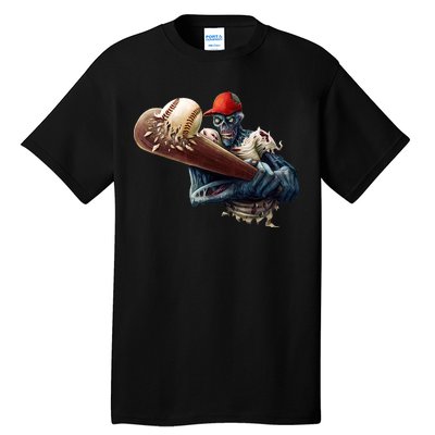 Zombie Baseball Batter Tall T-Shirt