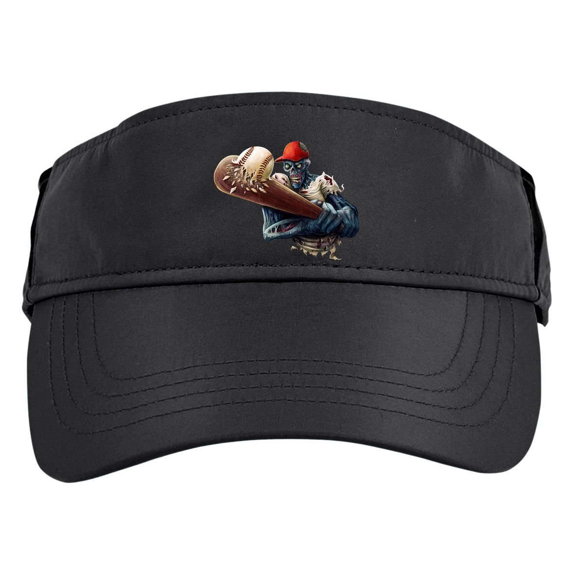 Zombie Baseball Batter Adult Drive Performance Visor