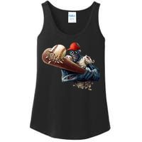 Zombie Baseball Batter Ladies Essential Tank