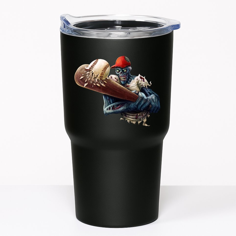 Zombie Baseball Batter Tumbler