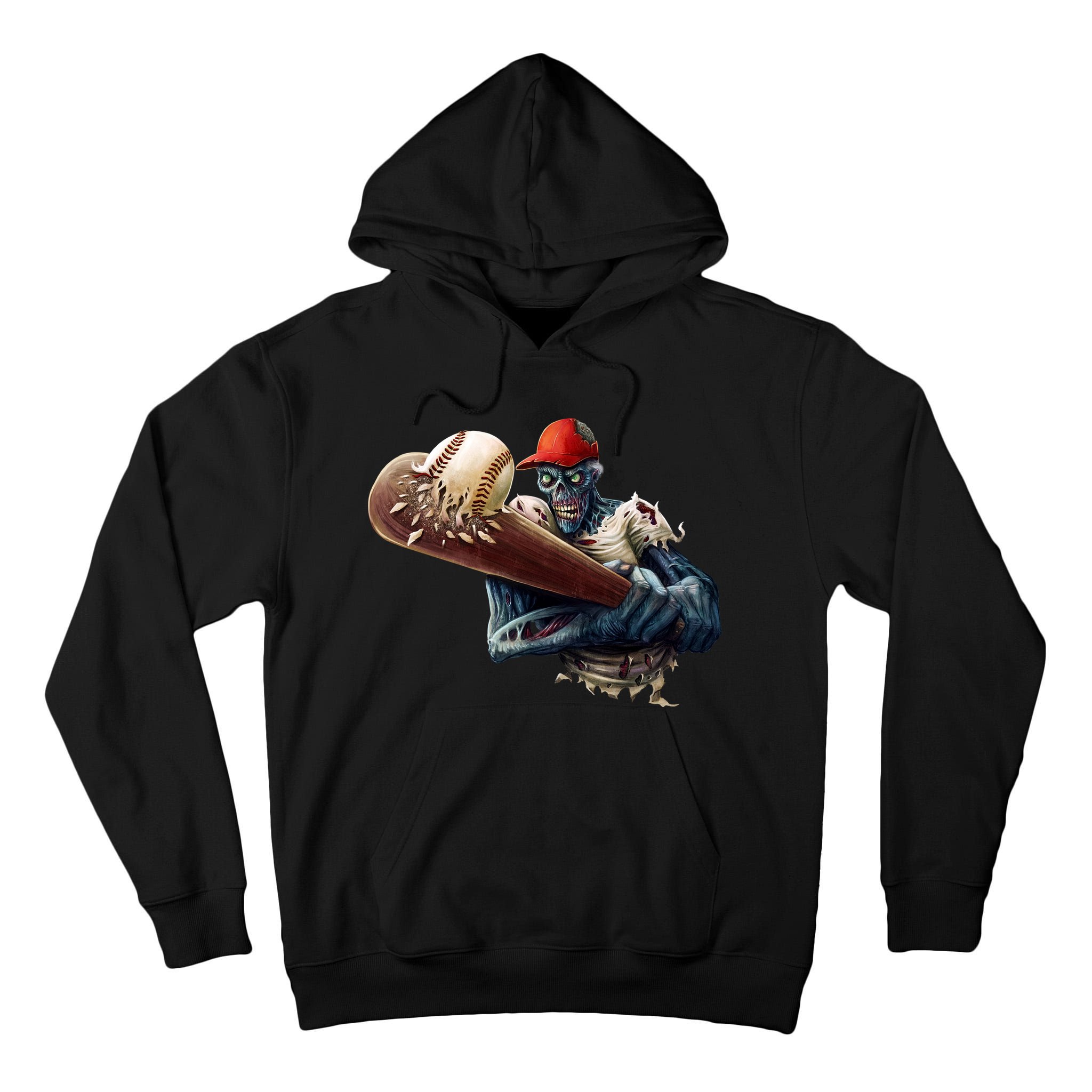 Zombie Baseball Batter Tall Hoodie