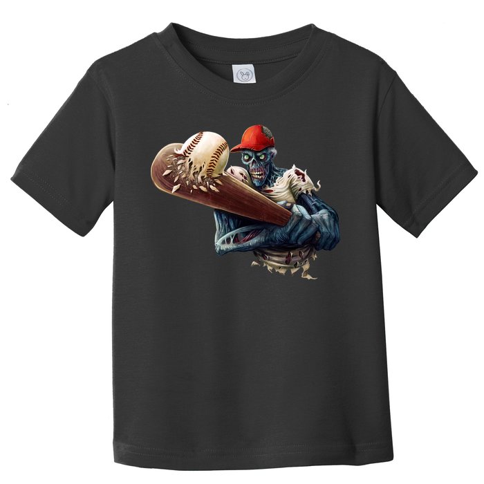 Zombie Baseball Batter Toddler T-Shirt