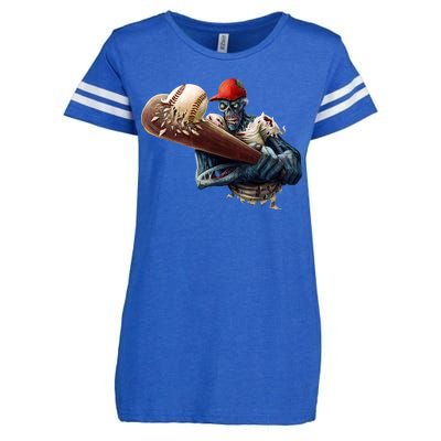 Zombie Baseball Batter Enza Ladies Jersey Football T-Shirt