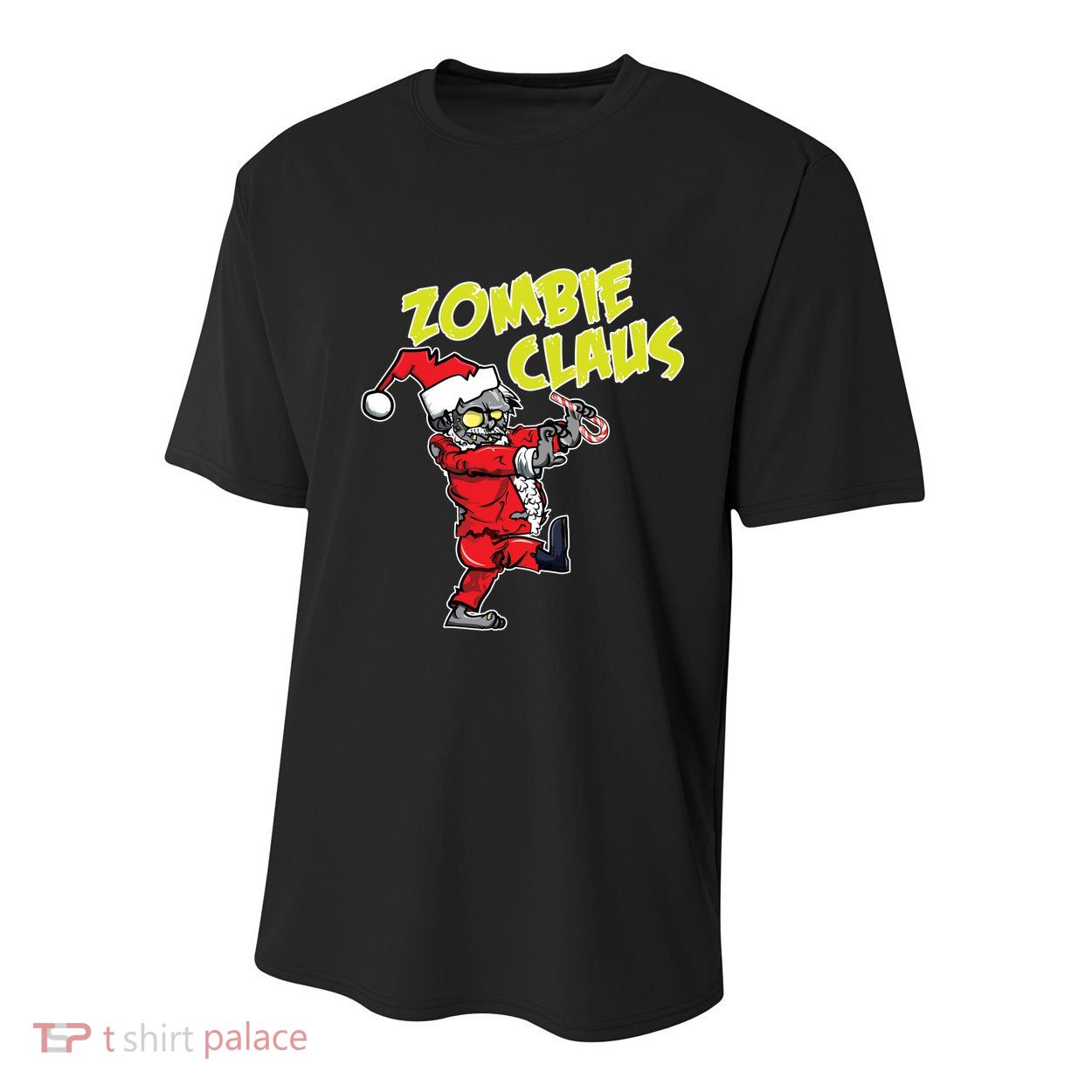 Zombie Claus Youth Performance Sprint T-Shirt