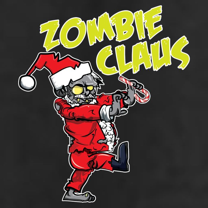 Zombie Claus Golf Towel
