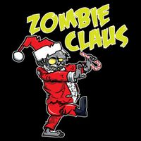 Zombie Claus Cropped Pullover Crew