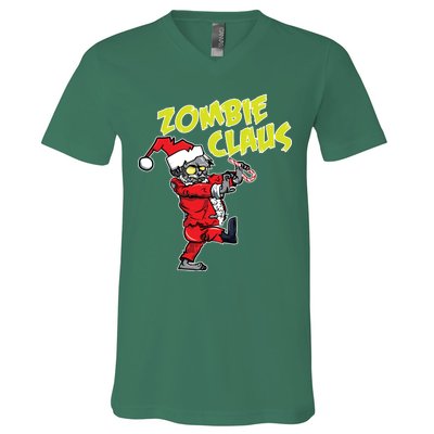 Zombie Claus V-Neck T-Shirt