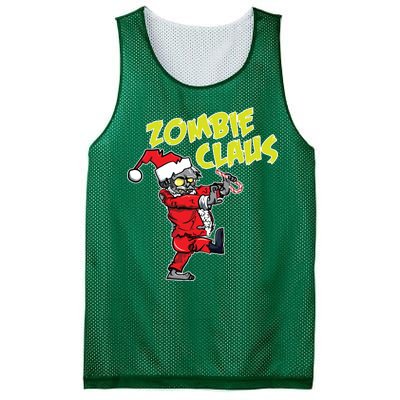 Zombie Claus Mesh Reversible Basketball Jersey Tank