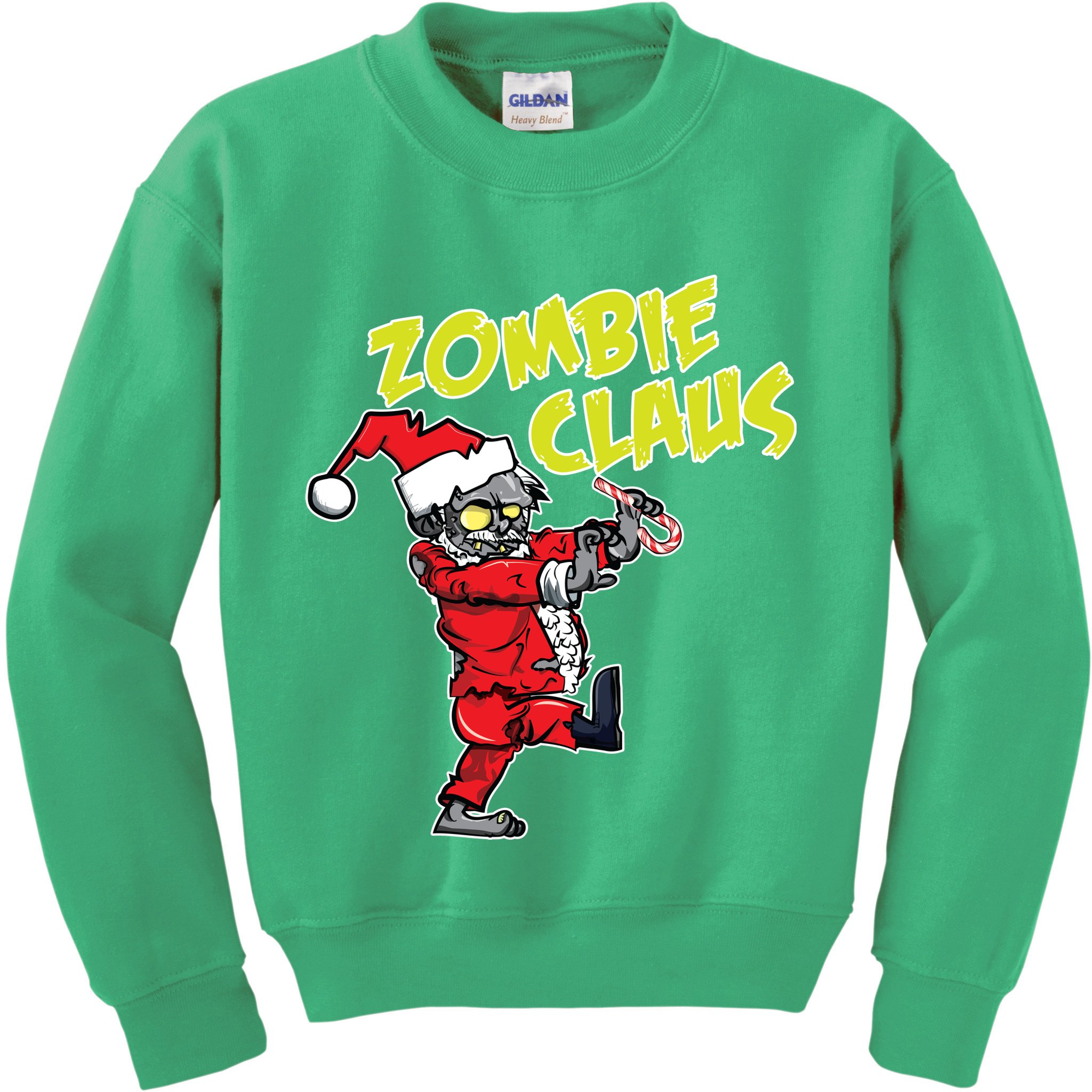 Zombie Claus Kids Sweatshirt