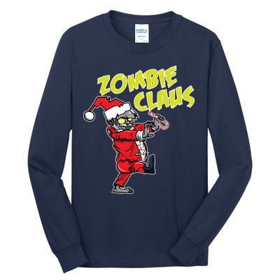 Zombie Claus Tall Long Sleeve T-Shirt