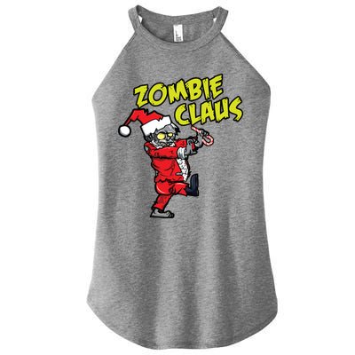 Zombie Claus Women's Perfect Tri Rocker Tank