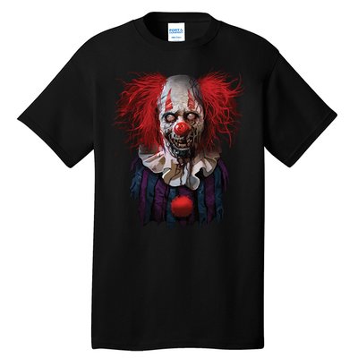 Zombie Clown Tall T-Shirt