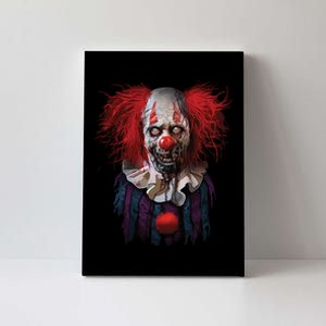 Zombie Clown Canvas